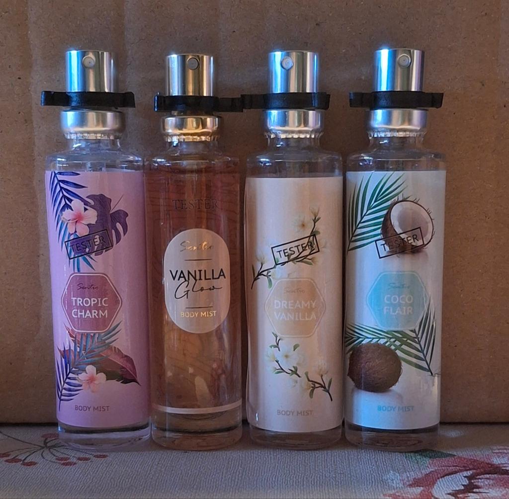 Sentio Body Mist Set in kleine formaten tas formaat, Ophalen of Verzenden, Zo goed als nieuw