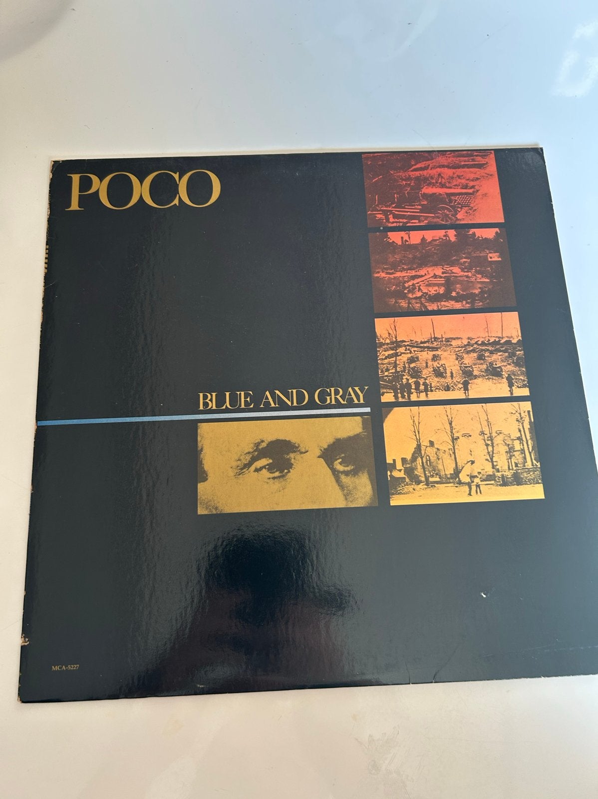 Poco - Blue and Gray LP (1981), Cd's en Dvd's, Vinyl | Pop, Gebruikt, Pop, LP, 12 inch, Ophalen of Verzenden