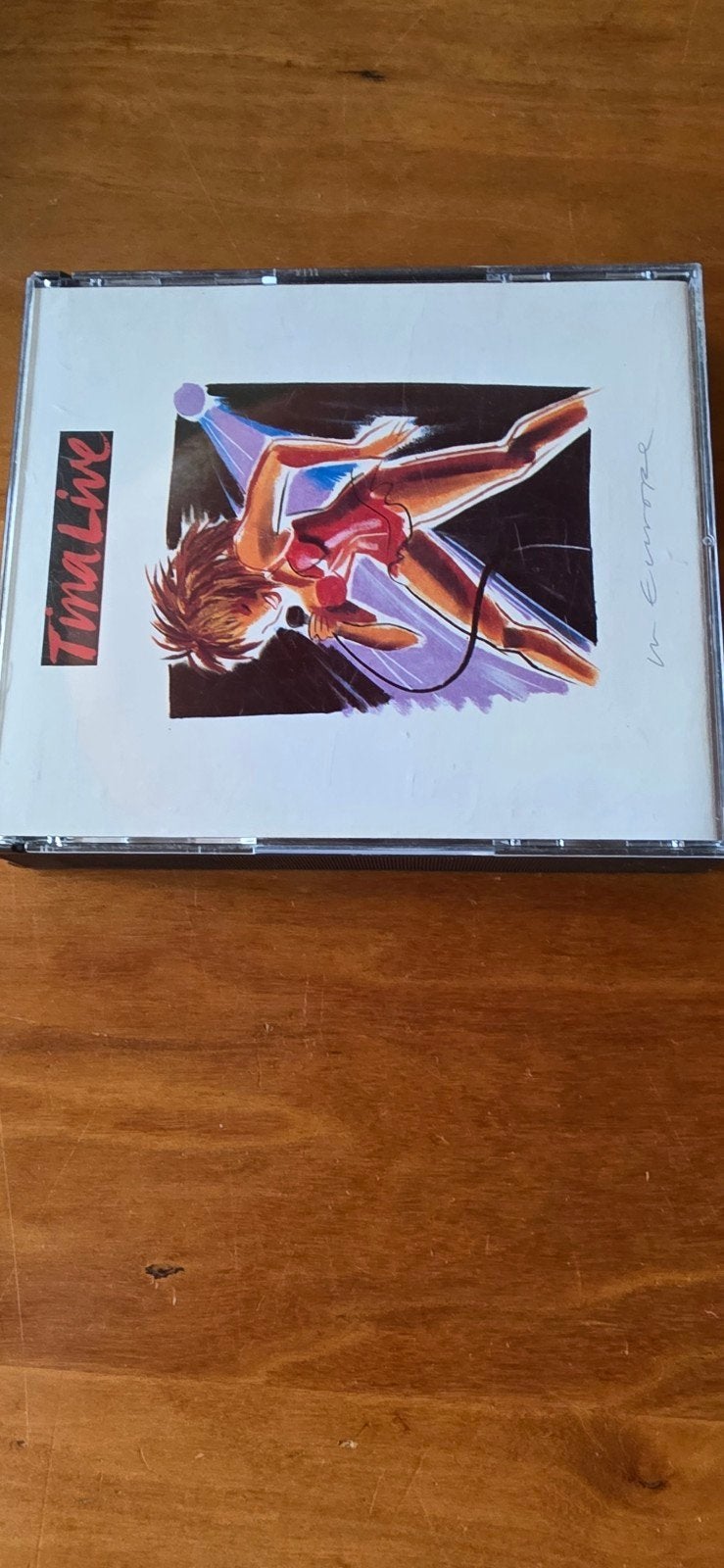 Tina Live CD - Pop/Rock Concert Album, Inclusief boekje, Gebruikt, Pop, Ophalen of Verzenden