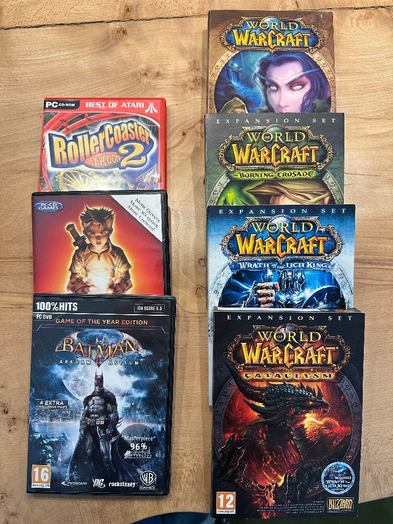 Diverse PC games, 1 speler, Ophalen of Verzenden, Gebruikt, Vanaf 3 jaar