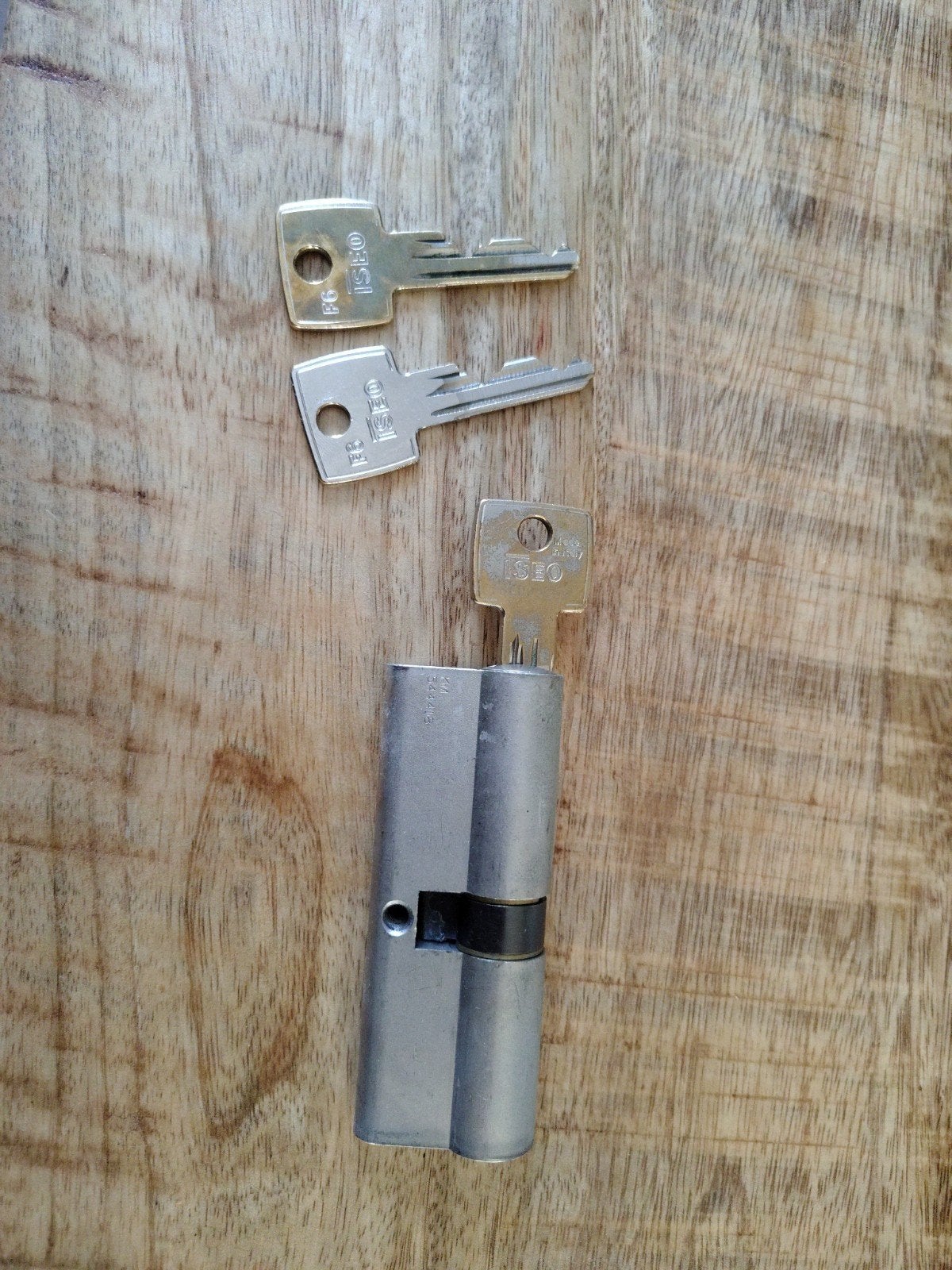 Cilinderslot 85mm (45x10x35mm) met 3 sleutels, Ophalen of Verzenden
