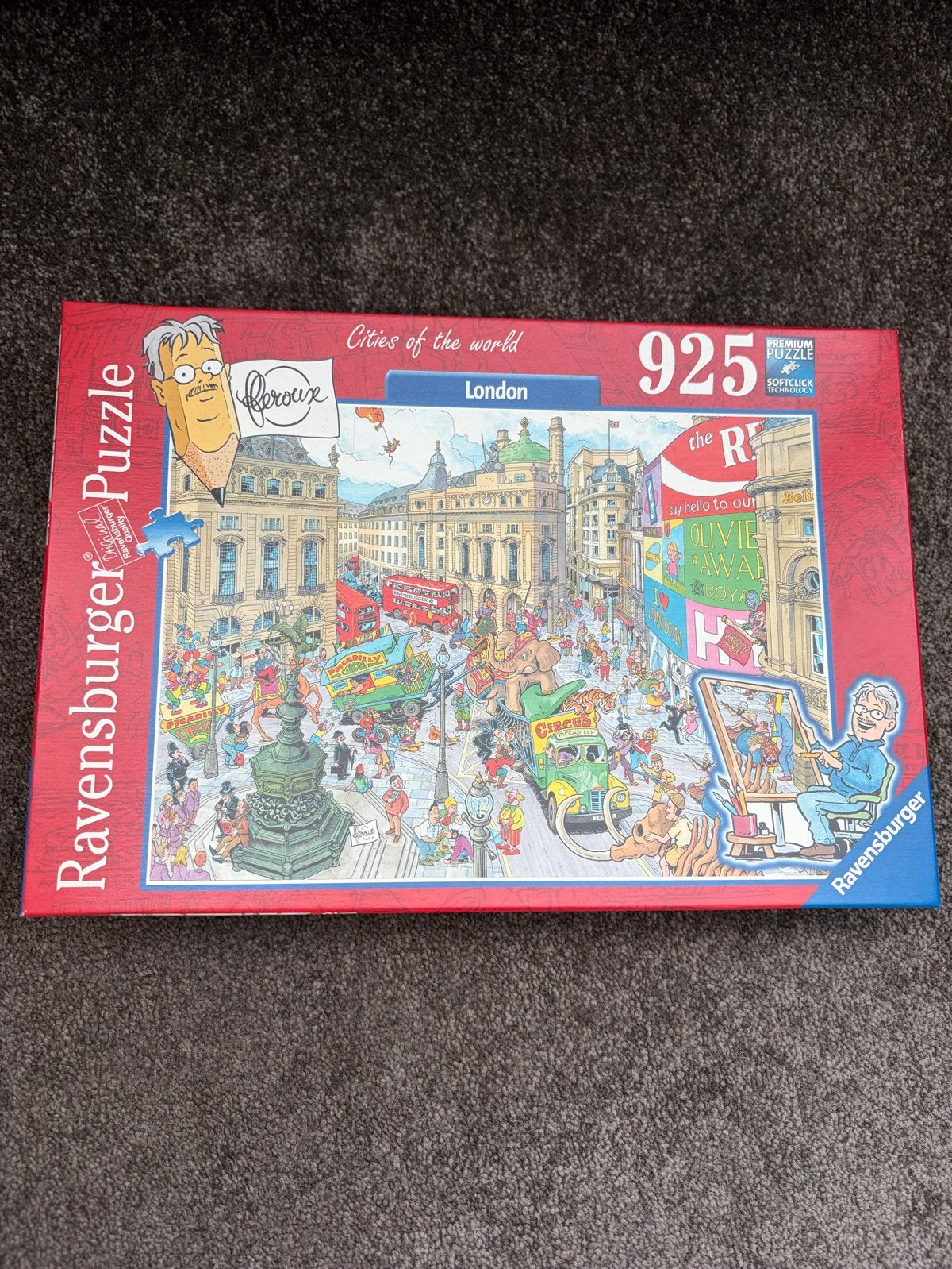 Ravensburger Legpuzzel London Cities of the World 925 stukje, Ophalen of Verzenden, 500 t/m 1500 stukjes, Gebruikt, Legpuzzel