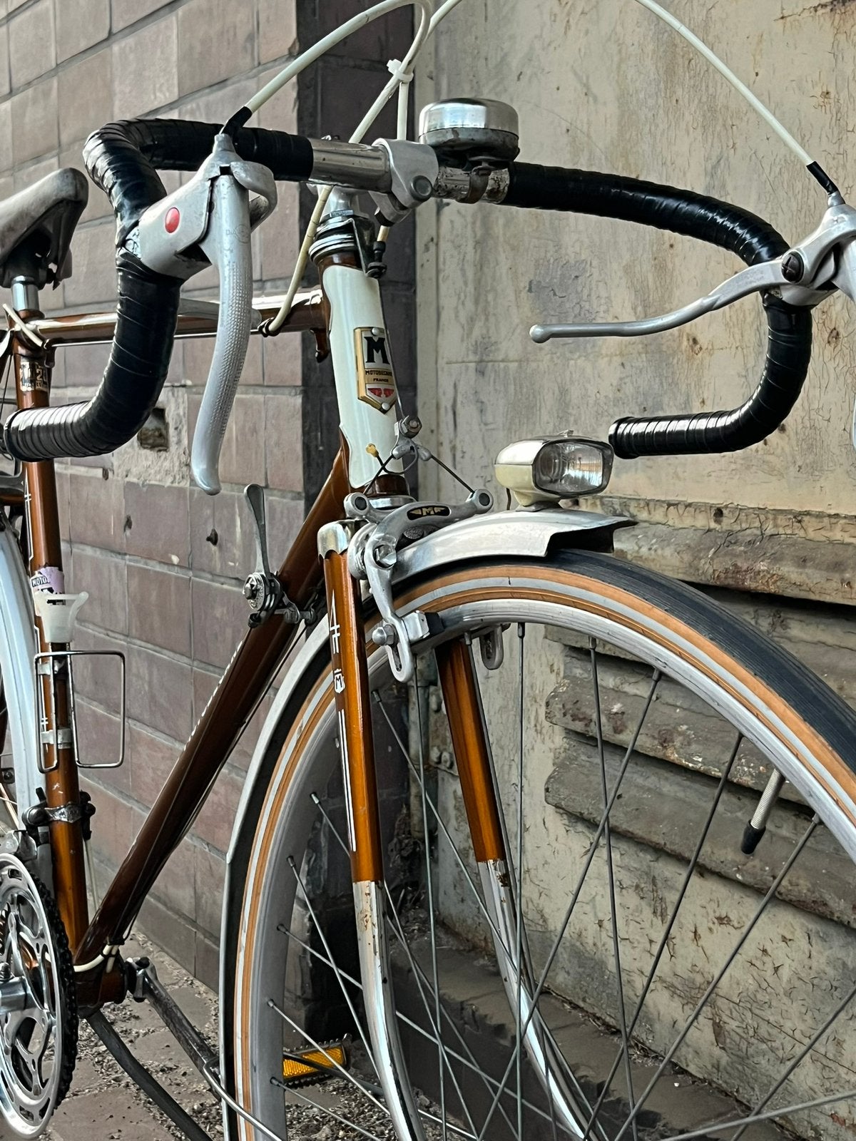 Vintage racefiets Motobécane, Fietsen en Brommers, Fietsen | Oldtimers, 55 tot 59 cm, Ophalen, Velgrem, Jaren '60 of nieuwer