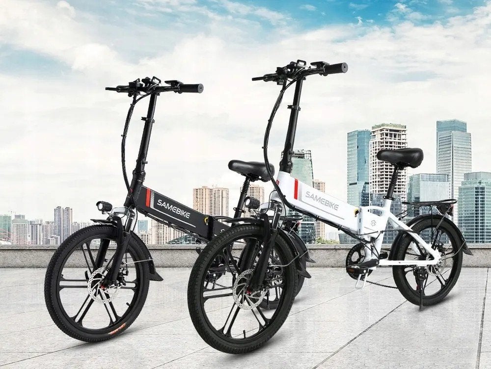 SAMEBIKE 20LVXD30-II Elektrische Vouwfiets 48V 10.4Ah, Ophalen, 20 inch of meer, Nieuw, Totaal opvouwbaar