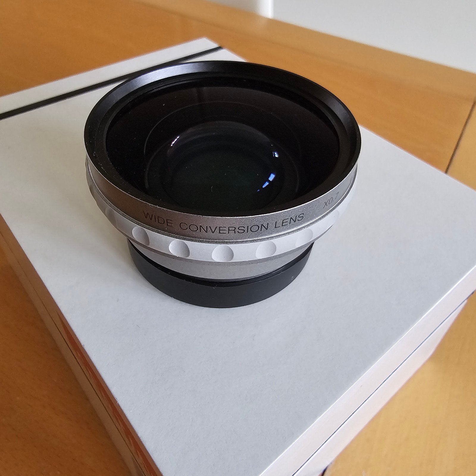 Panasonic Wide Conversion Lens 0.7x – 37mm - Nieuwstaat, Ophalen of Verzenden, Zo goed als nieuw, Groothoeklens