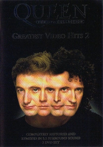 DVD QUEEN GREATEST VIDEO HITS 2 REMASTERED 5.1 HITS, Alle leeftijden, Verzenden, Zo goed als nieuw, Muziekvideo's