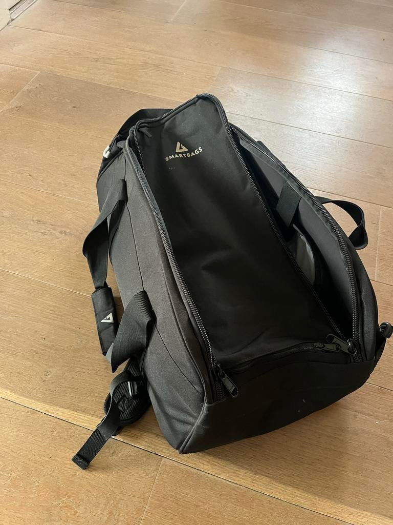 Zwarte Smartbags sporttas/rugzak - met opdruk ‘ROB’, Ophalen of Verzenden, Zo goed als nieuw