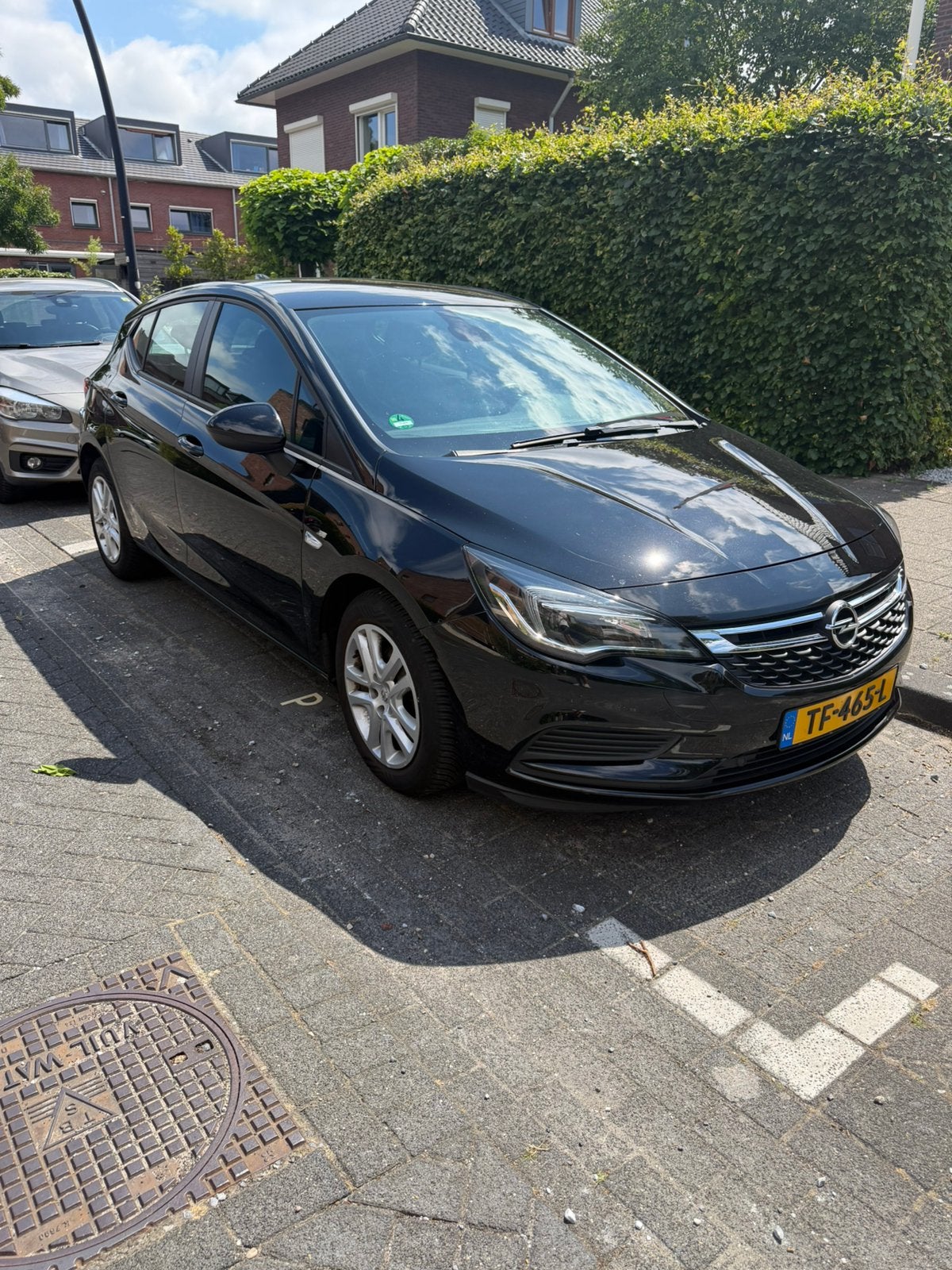 Opel Astra 1.0 Turbo 77KW 5D 2018 Zwart, Auto's, 610 kg, Origineel Nederlands, Handgeschakeld, Particulier