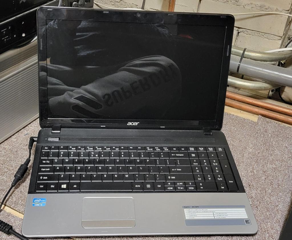 Acer Aspire E1-531 Laptop - Intel Core i3, 15 inch, Computers en Software, Windows Laptops, Gebruikt, 15 inch, Onbekend, Qwerty
