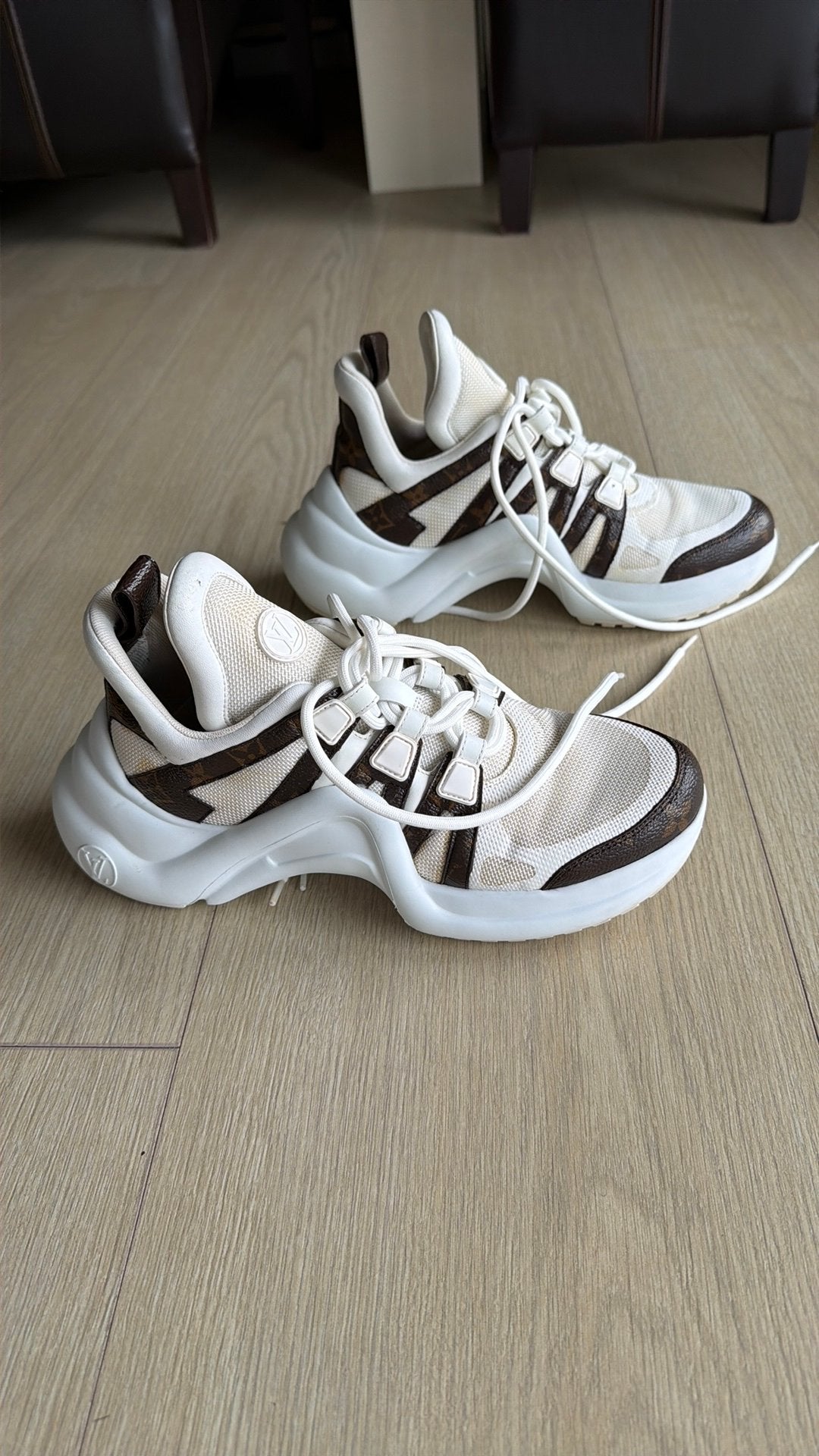Louis Vuitton Archlight Sneaker 37,5, Ophalen of Verzenden, Zo goed als nieuw, Sneakers of Gympen