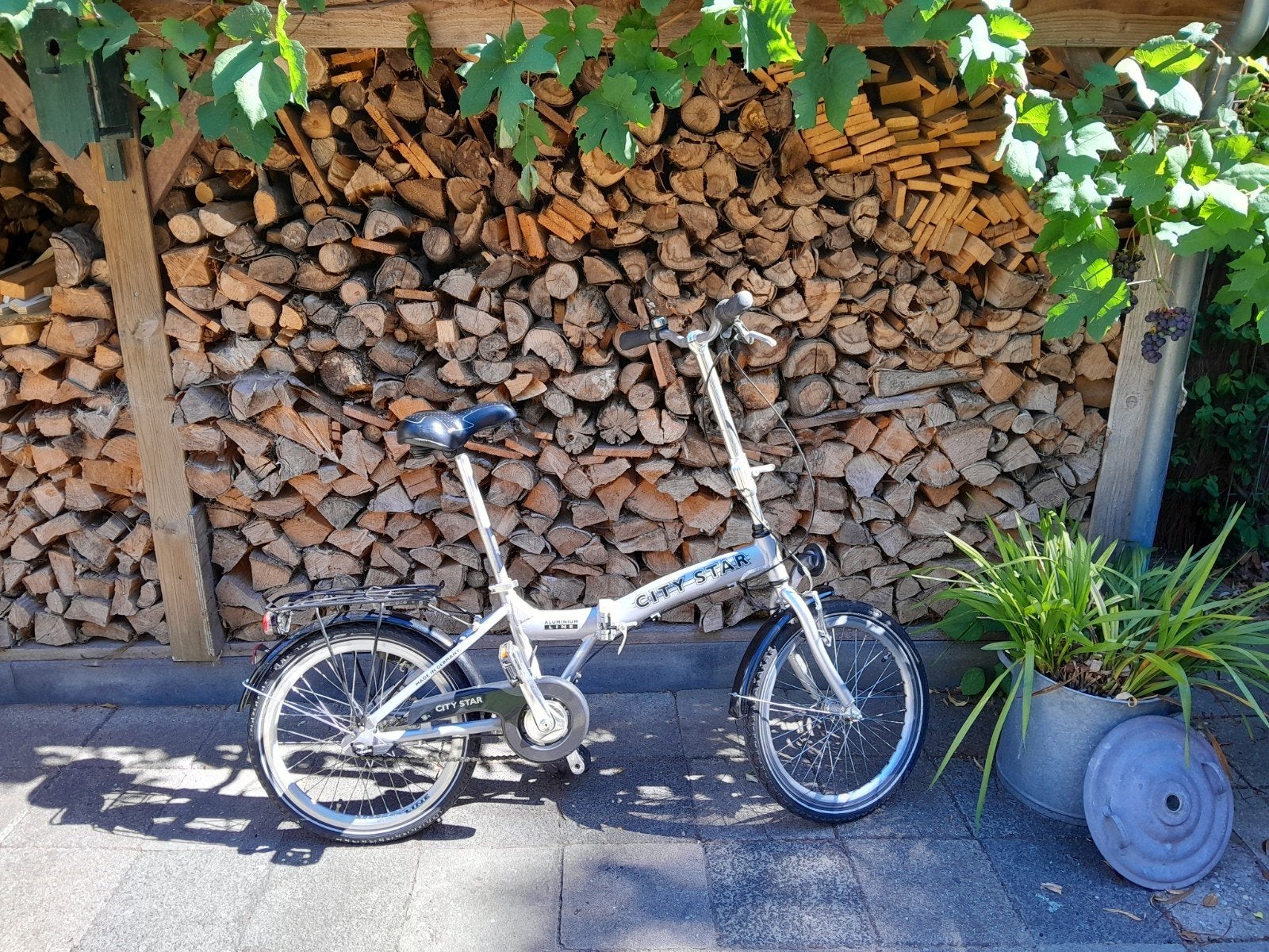 Vouwfiets City Star ~ 20 inch fiets Inklapbaar, Ophalen, Zo goed als nieuw, 20 inch of meer, Versnellingen
