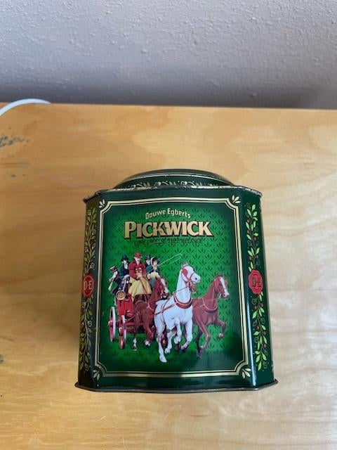 Douwe Egberts fijne Engelse thee melange blik, Verzamelen, Blikken, Ophalen of Verzenden, Zo goed als nieuw, Thee, Douwe Egberts