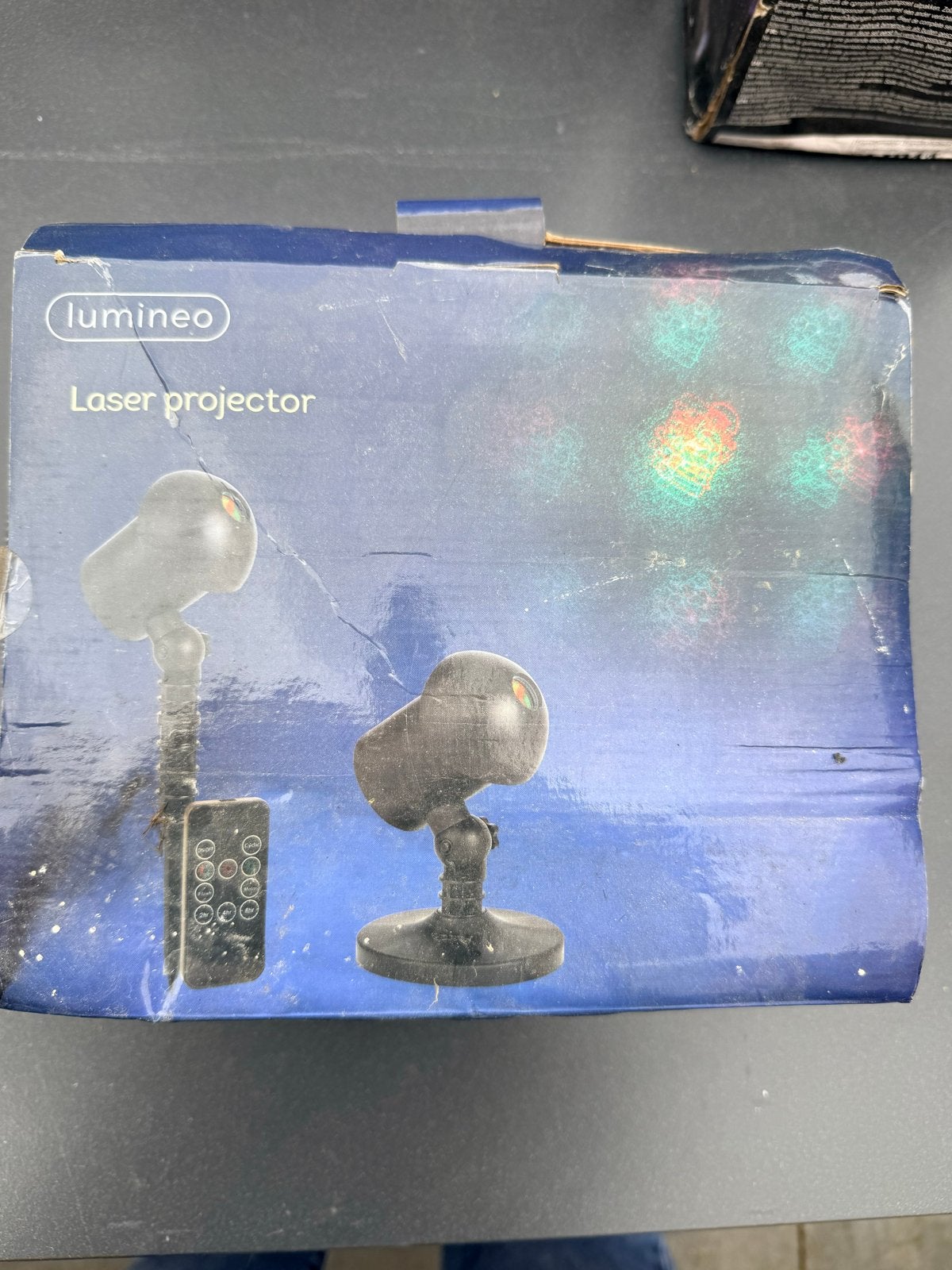 Lumineo Laser projector - Feestverlichting, Ophalen of Verzenden, Zo goed als nieuw, Laser, Kleur