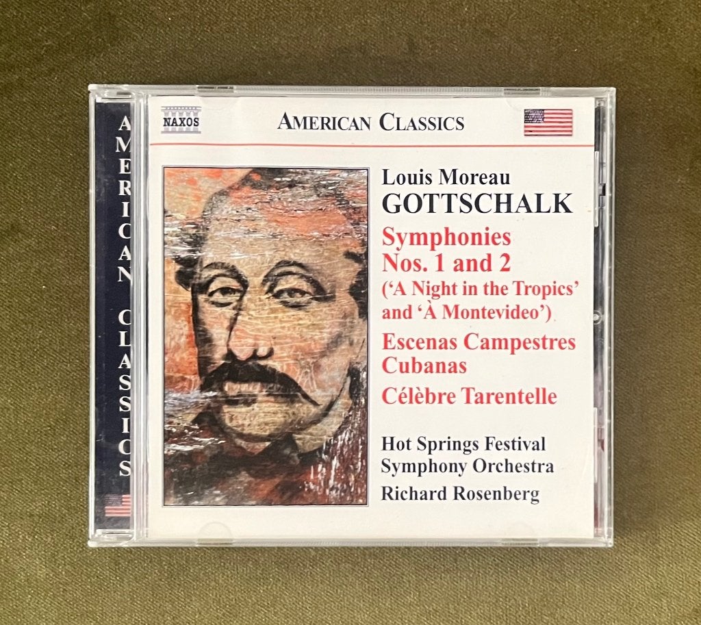 Gottschalk: Symphonies 1 & 2 - Richard Rosenberg, Ophalen of Verzenden, Zo goed als nieuw, Romantiek, Orkest of Ballet