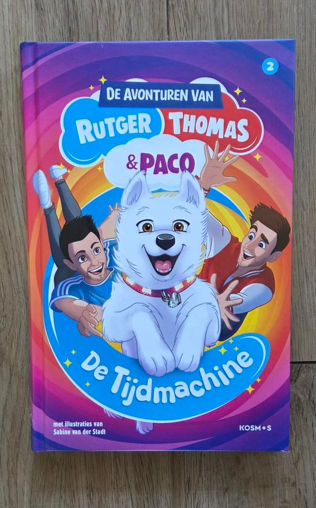 De Avonturen van Rutger, Thomas & Paco: De Tijdmachine, Ophalen of Verzenden, Nieuw, Rutger, Thomas & Paco, Fictie