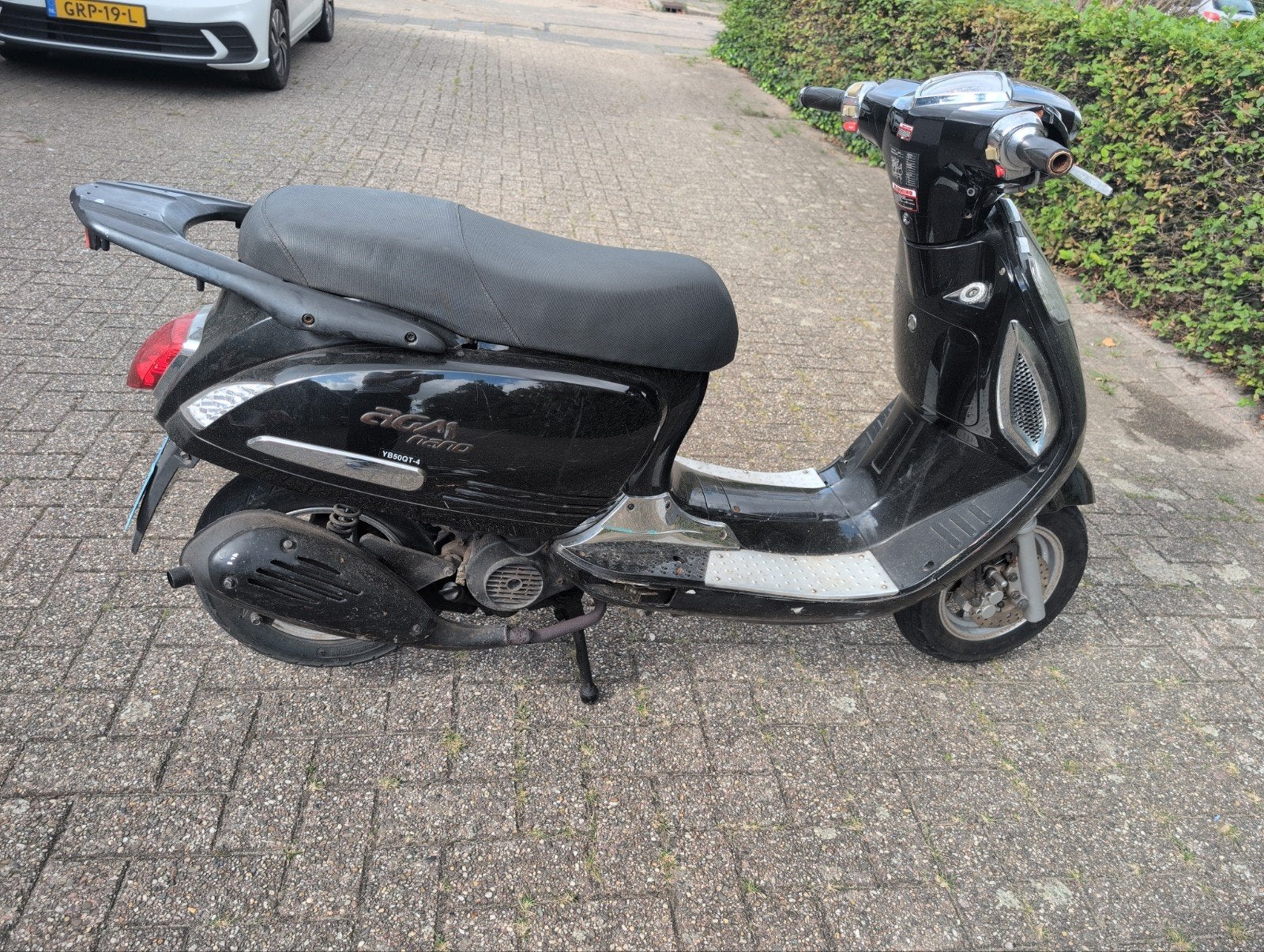 AGM Nano YB50QT-4 Scooter Zwart, Fietsen en Brommers, Ophalen, Gebruikt, Benzine, Overige merken