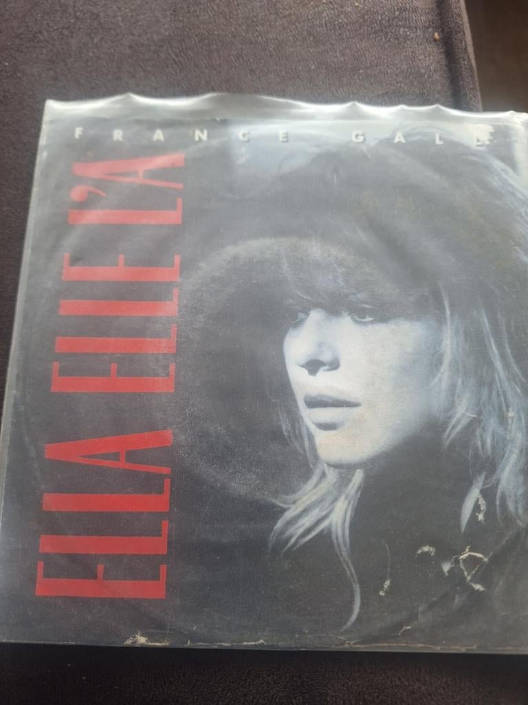 France gall ella elle, Cd's en Dvd's, Vinyl Singles, Ophalen of Verzenden, Gebruikt
