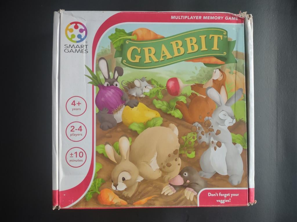 Grabbit - Smart Games, Een of twee spelers, Ophalen of Verzenden, Gebruikt, Smart Games
