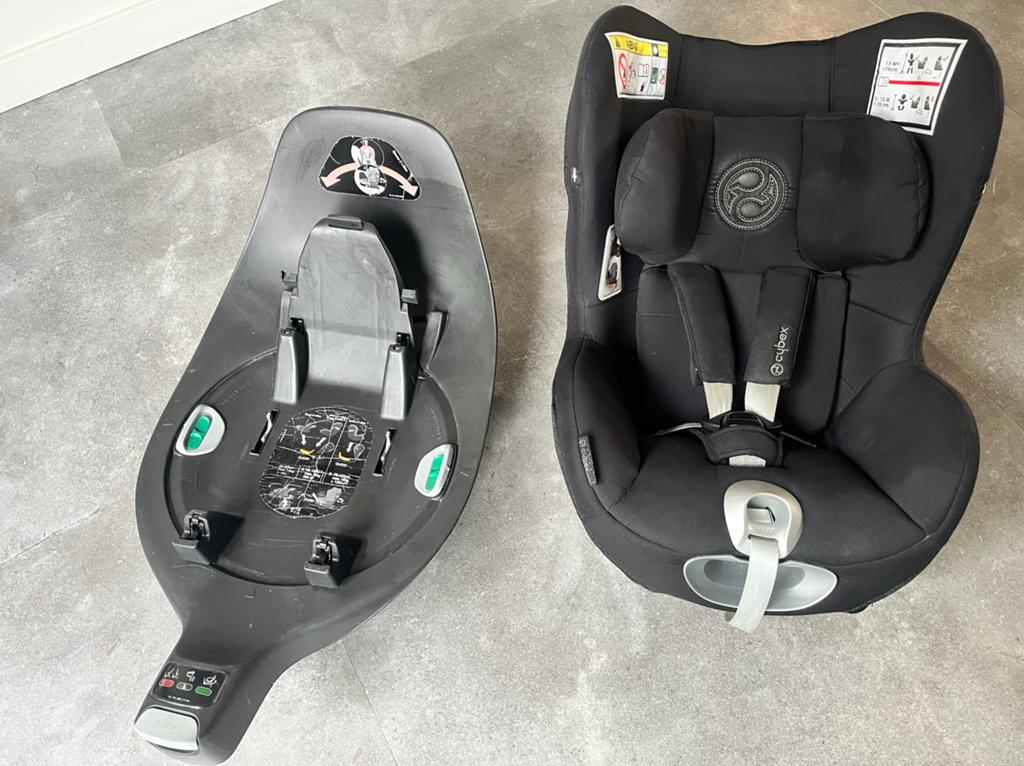 Complete set Cybex Cloud Z + Sirona Z I-Size +draaibare base, Kinderen en Baby's, Autostoeltjes, Ophalen of Verzenden, Zo goed als nieuw