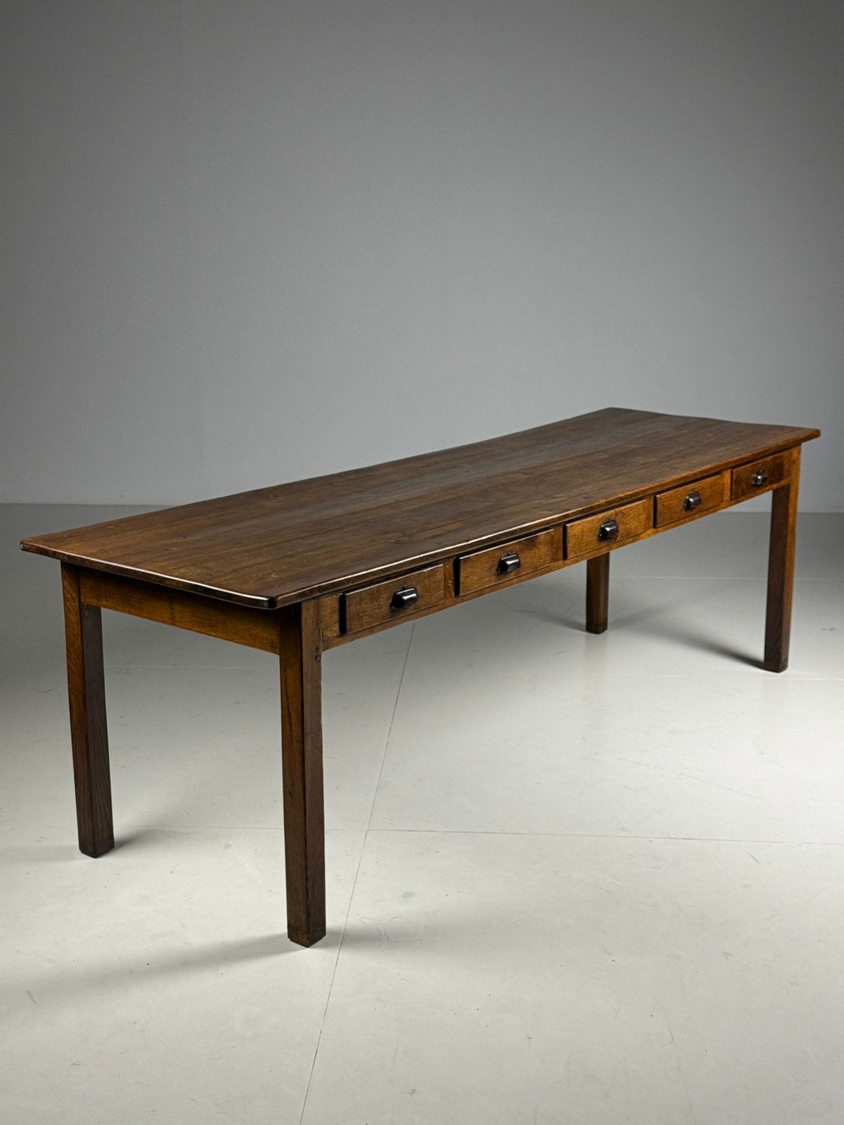 Franse kloostertafel 250cm, Antiek en Kunst, Antiek | Meubels | Tafels, Ophalen