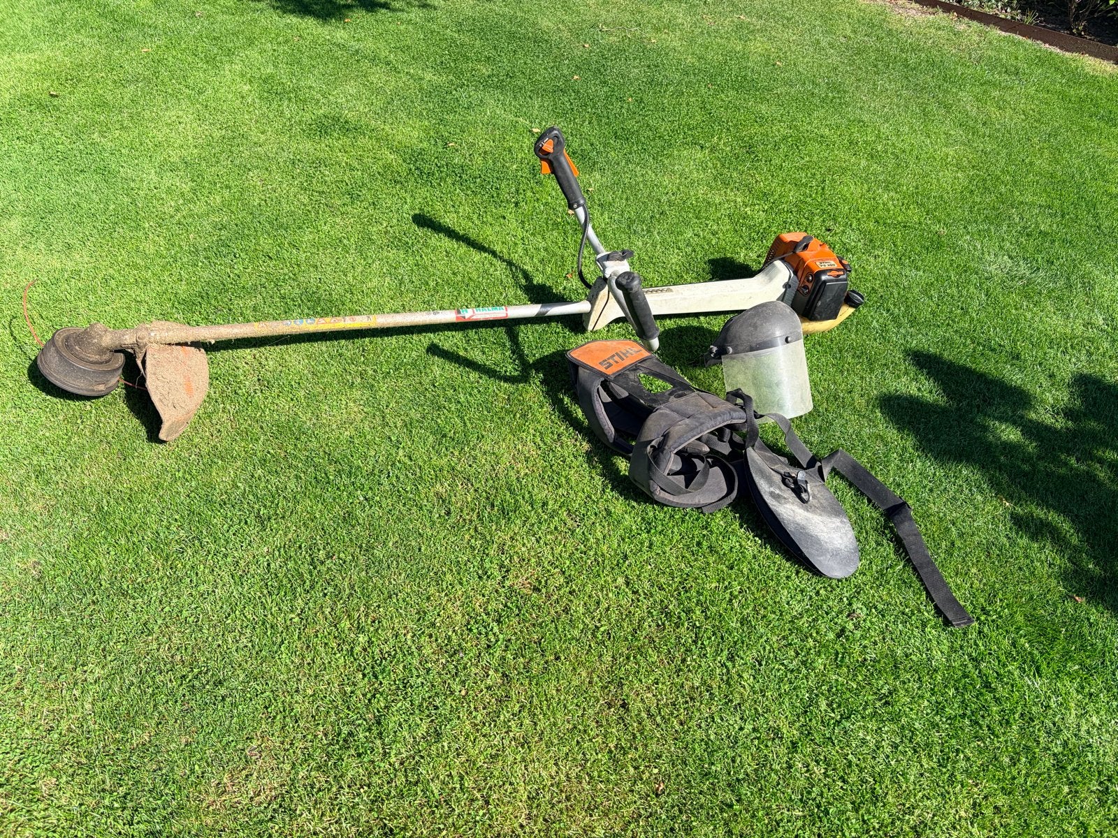 Stihl FS 300 bosmaaier met toebehoren, Ophalen, Gebruikt, 30 tot 50 cm, Benzine