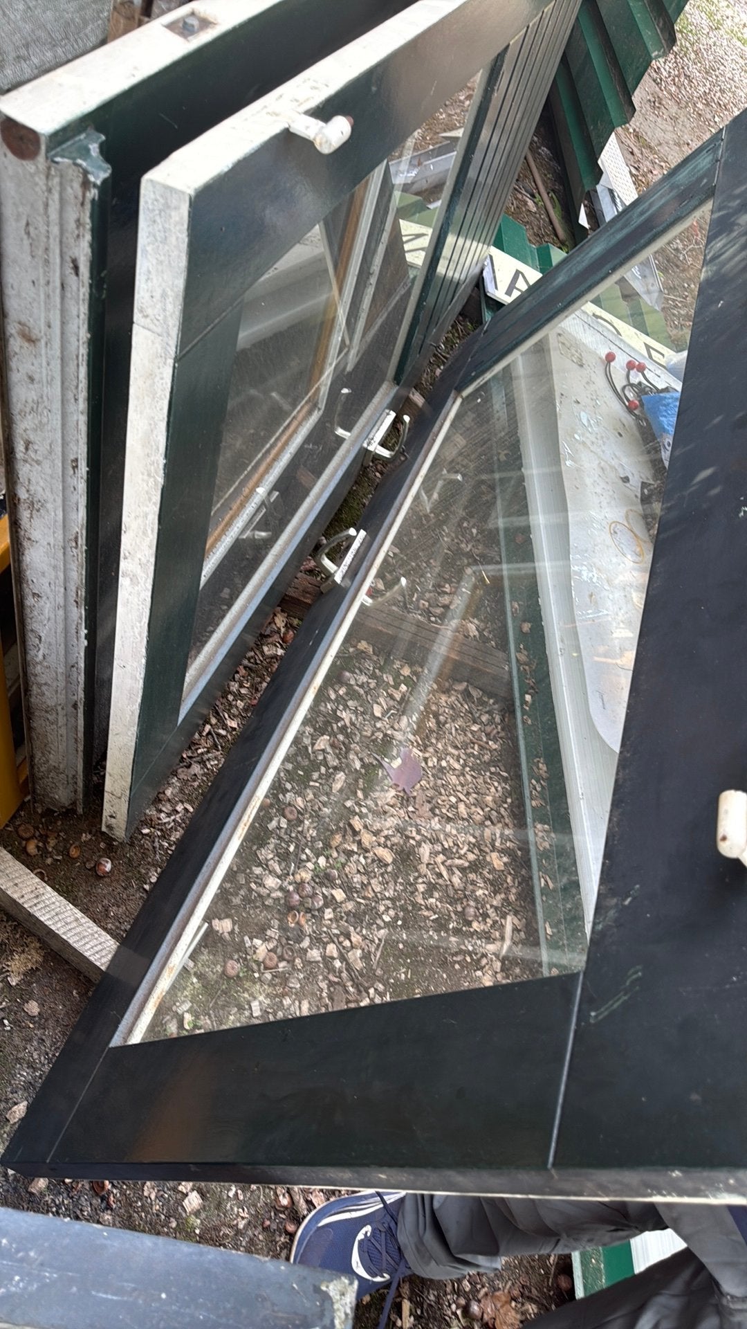 Buitendeur hardhout, Ophalen, Gebruikt, 80 tot 100 cm, Buitendeur