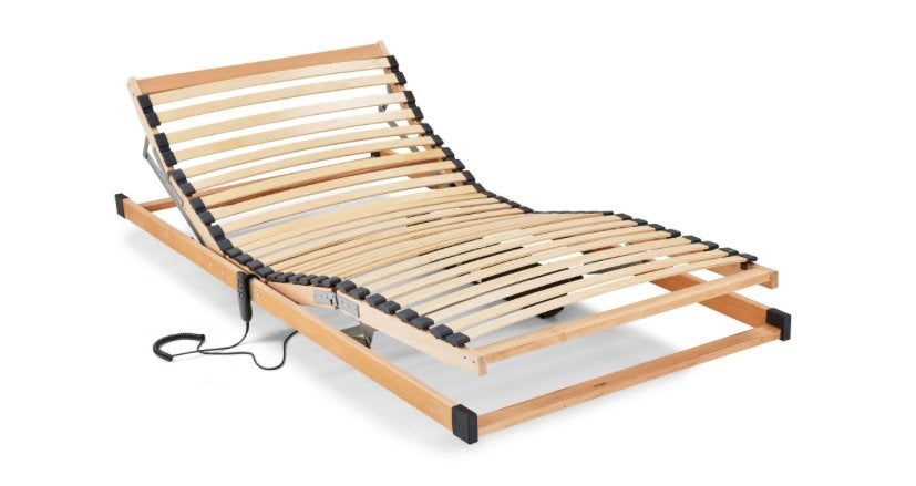Elektrische bedbodem 80 x 200, Ophalen, Zo goed als nieuw, Eenpersoons, 80 cm