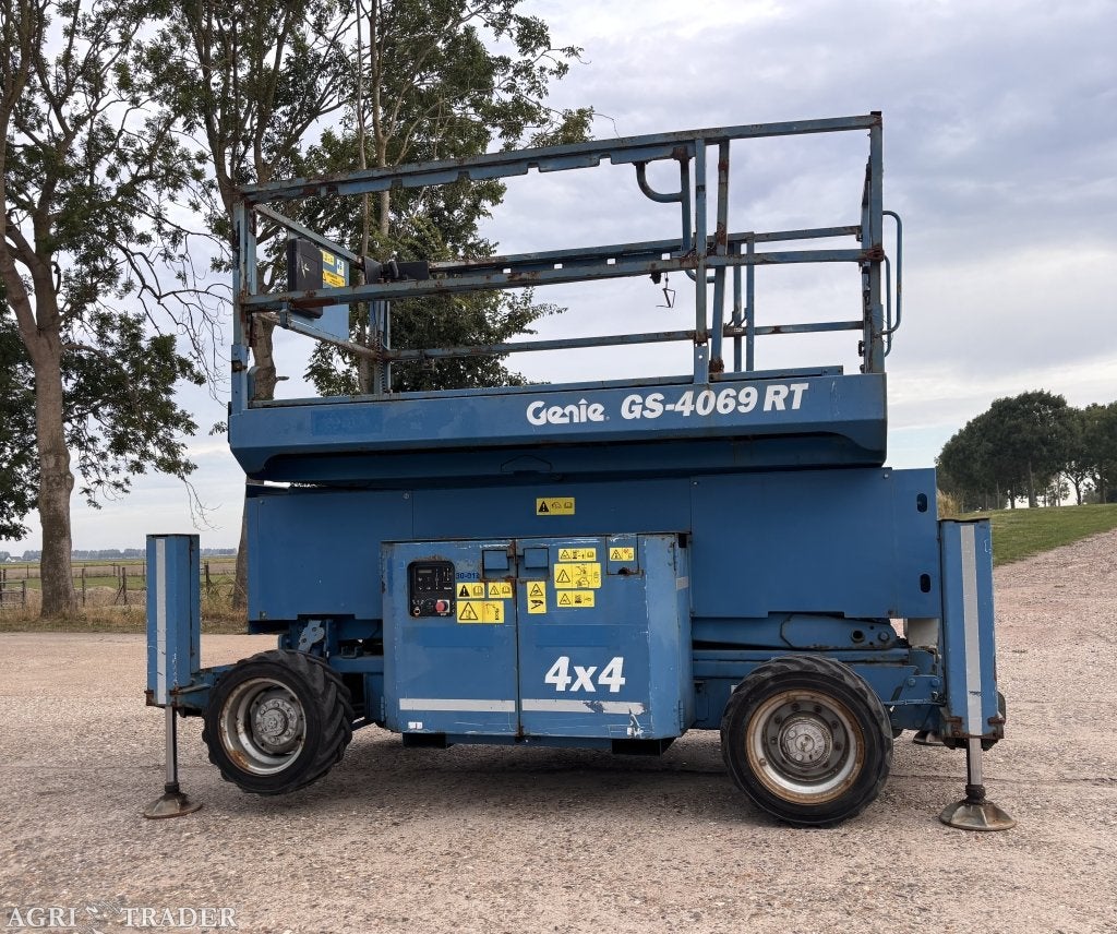 Genie GS-4069 RT - Diesel - 4x4 - 14,3m werkhoogte, -, Genie, -, Ophalen of Verzenden