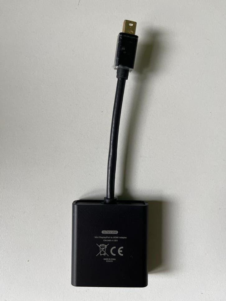 Sitecom Mini DisplayPort naar HDMI Adapter, Ophalen of Verzenden, Zo goed als nieuw, Minder dan 2 meter, HDMI-kabel