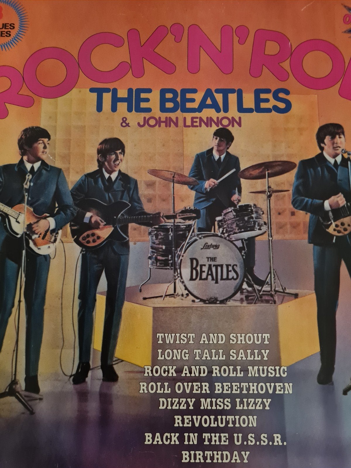 The Beatles & John Lennon - Rock 'n' Roll 3 lp, Cd's en Dvd's, Ophalen of Verzenden, Gebruikt, Rock-'n-roll, Album