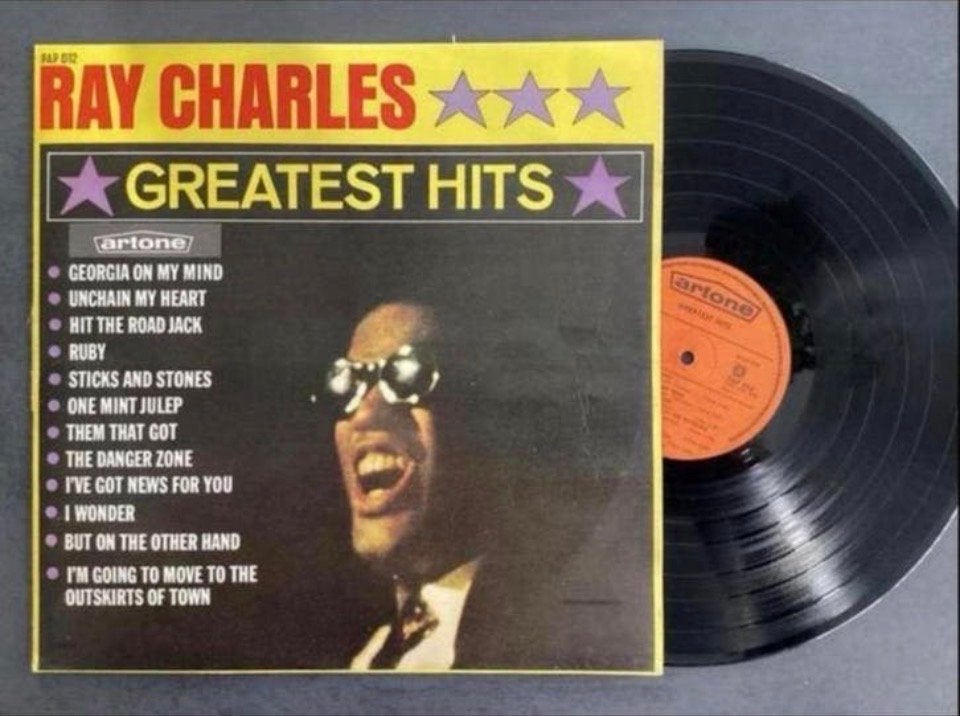 Ray Charles - Greatest Hits (LP), Ophalen of Verzenden, 12 inch, LP