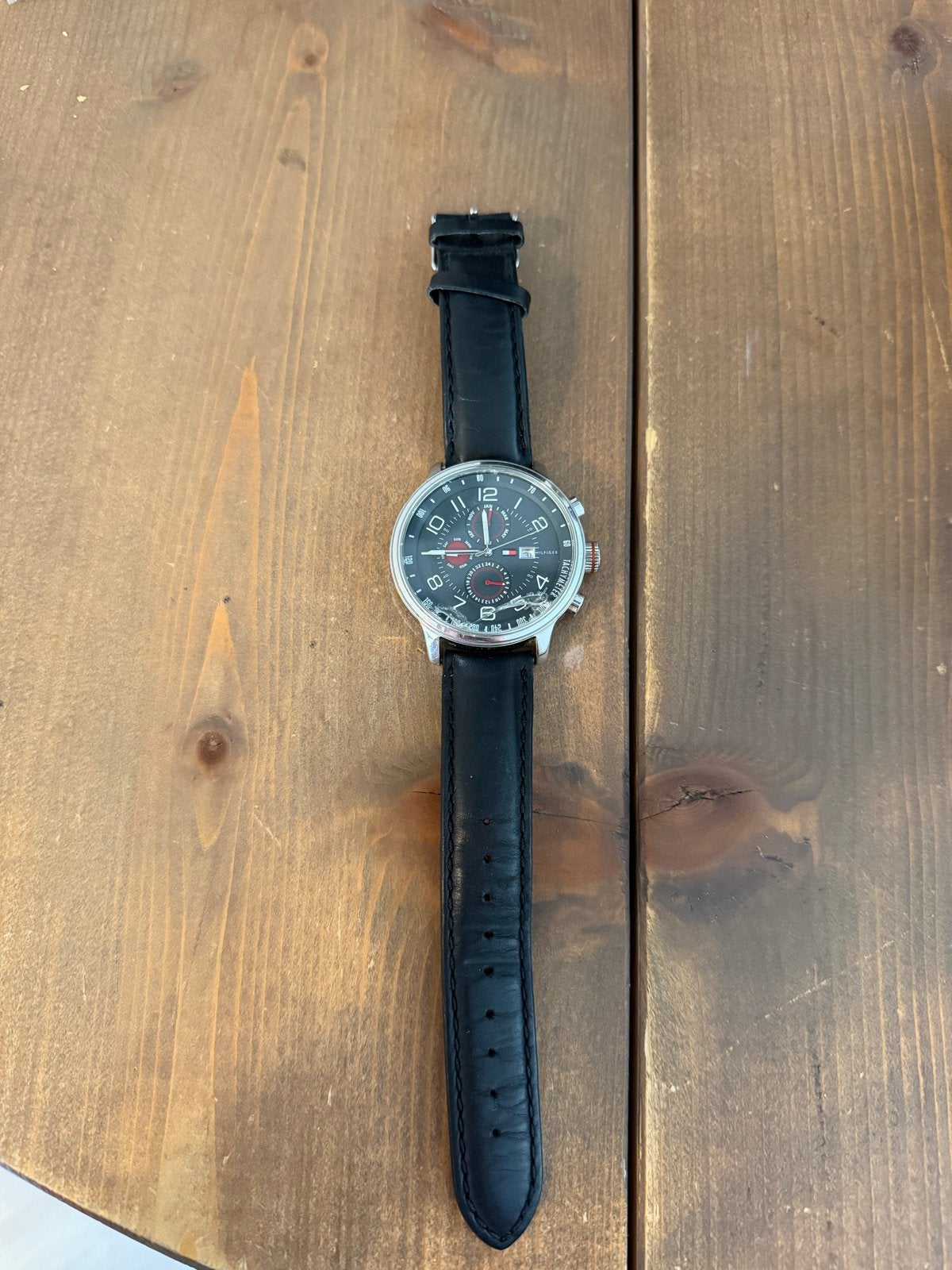 Tommy Hilfiger horloge - Glas moet vervangen worden, Staal, Polshorloge, Ophalen, Overige merken