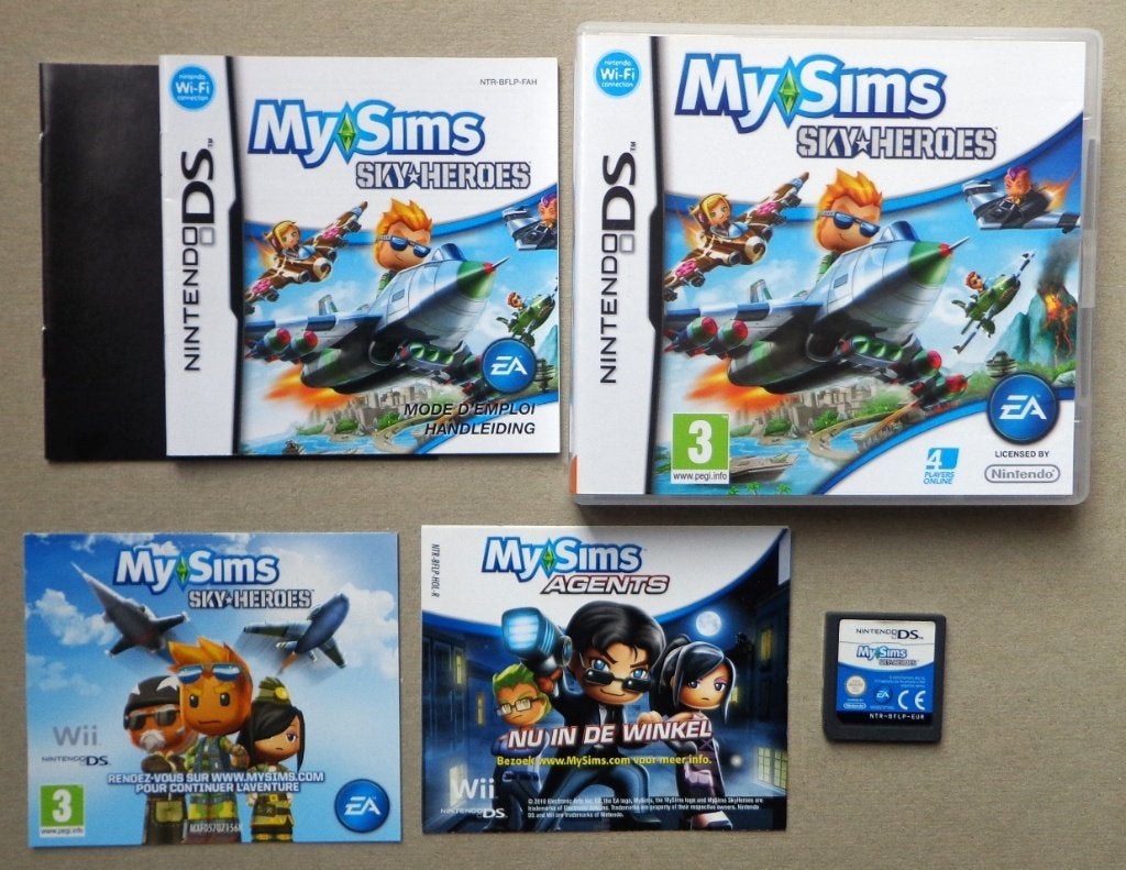 My Sims Sky Heroes voor de Nintendo DS Compleet, 1 speler, Ophalen of Verzenden, Zo goed als nieuw, Vanaf 3 jaar