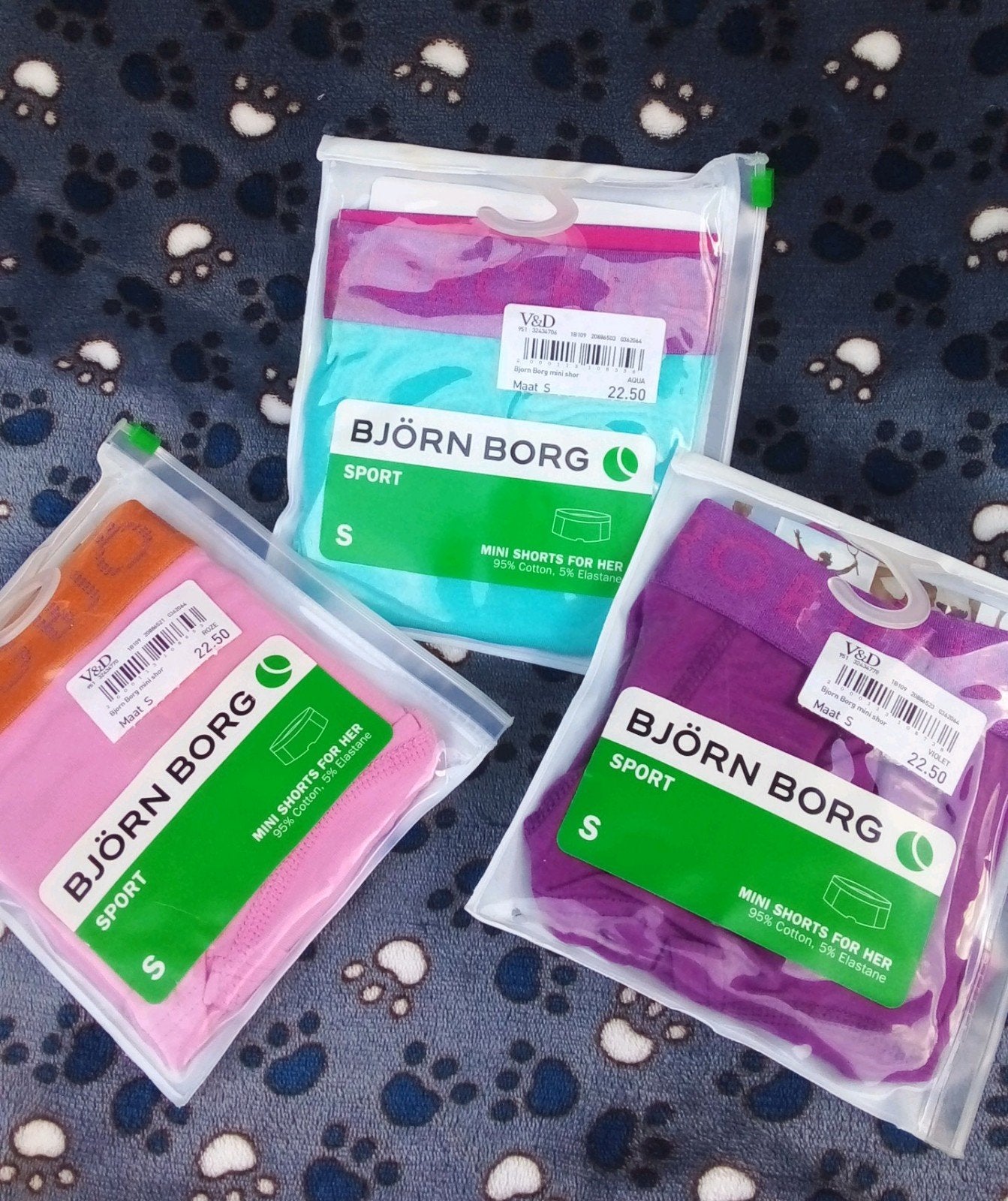 Björn Borg mini shorts S, Bjorn Borg, Verzenden, Overige kleuren, Nachtkleding