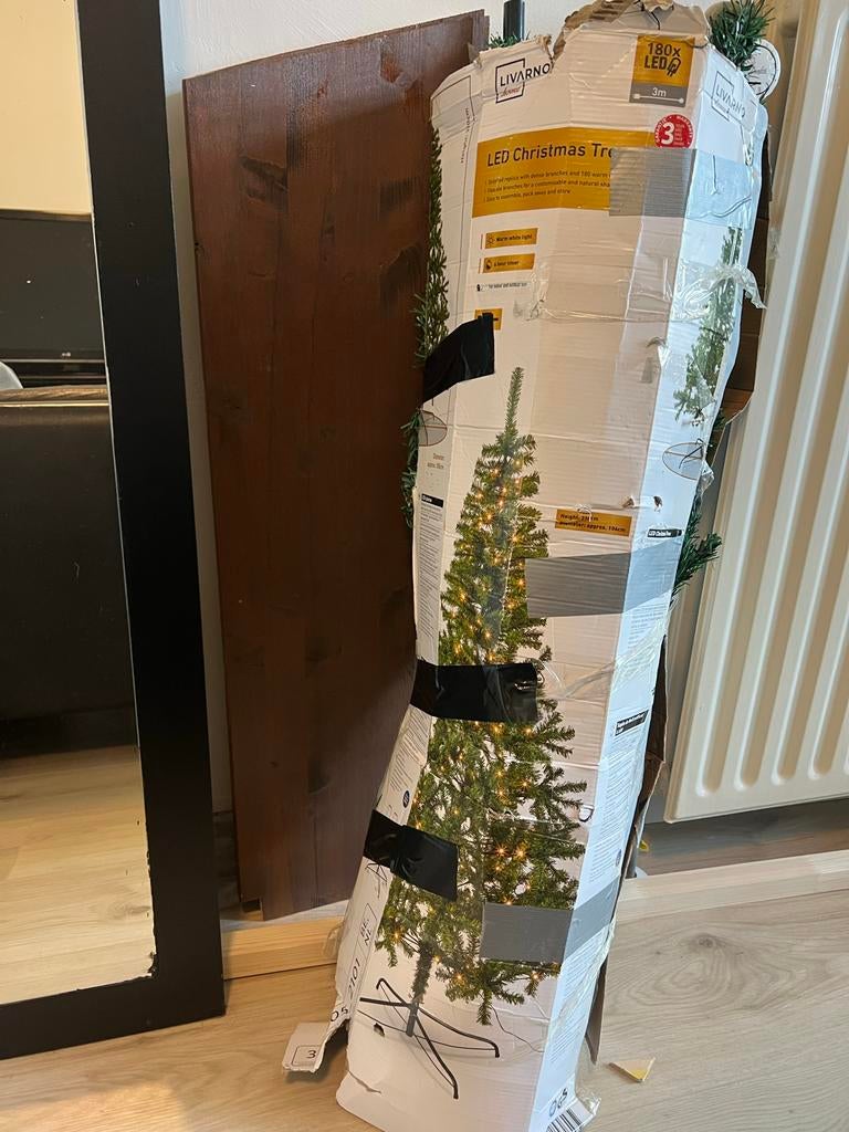 Kerstboom met verlichting, Diversen, Ophalen