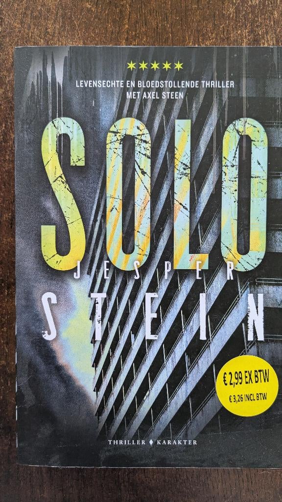 Jesper Stein - Solo, Verzenden, Zo goed als nieuw, Jesper Stein