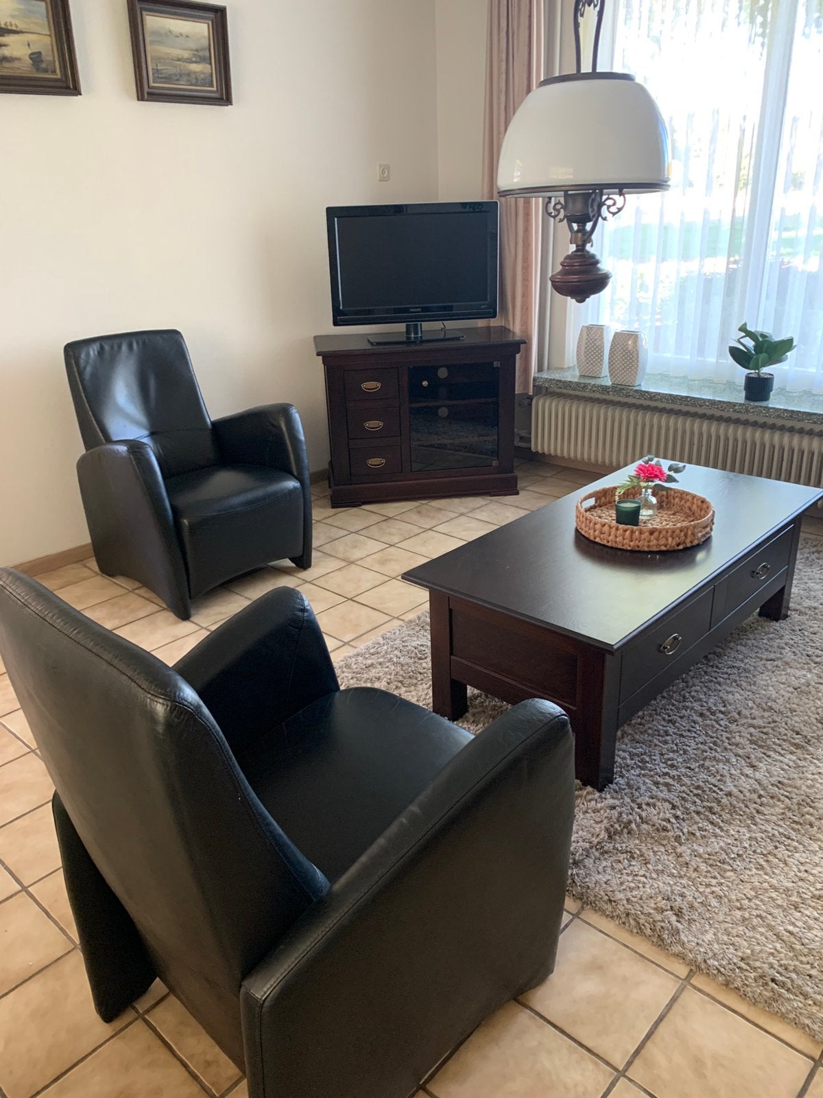 Complete woonkamer set. Kasten, bankstel, stoelen, tafels, Ophalen, Gebruikt, Landelijke stijl, 4 tot 6 stoelen