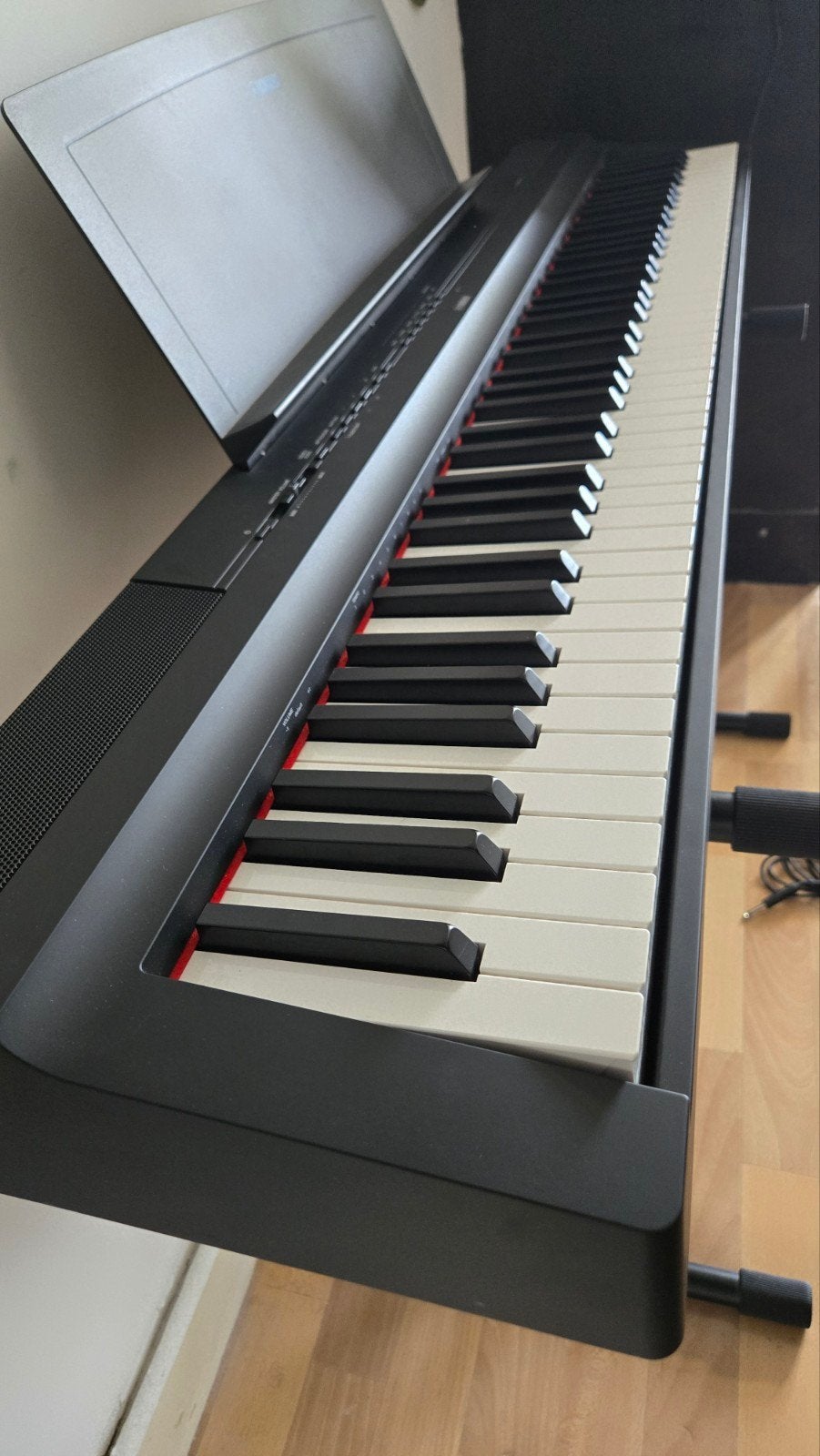 Yamaha P-125 Digitale Piano met USB - Zo goed als nieuw, Zwart, Digitaal, Ophalen of Verzenden, Zo goed als nieuw