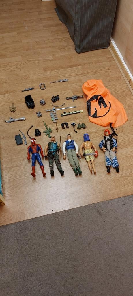 Actiefiguren set: Action Man., Verzamelen, Poppetjes en Figuurtjes, Ophalen of Verzenden, Gebruikt
