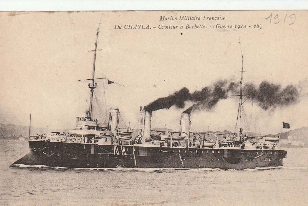 Oorlogsschip, Verzamelen, Scheepvaart, Verzenden, Kaart, Foto of Prent