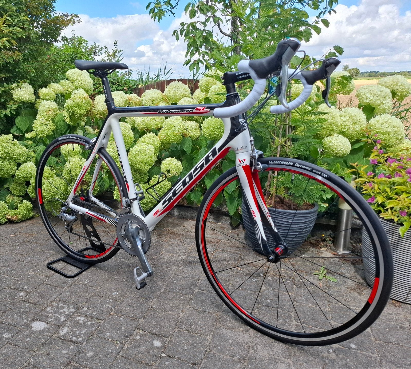 Sensa Lombardia Super Legerra Full Carbon Maat 60 **MOOI**, 28 inch, Carbon, Velgrem, Zo goed als nieuw