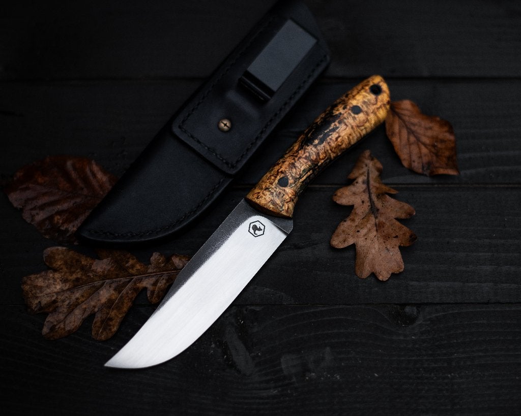 Handgemaakt mes knife messen handcrafted  bowie elmax, Verzamelen, Militaria | Algemeen, Overige soorten, Mes of Dolk, Overige gebieden