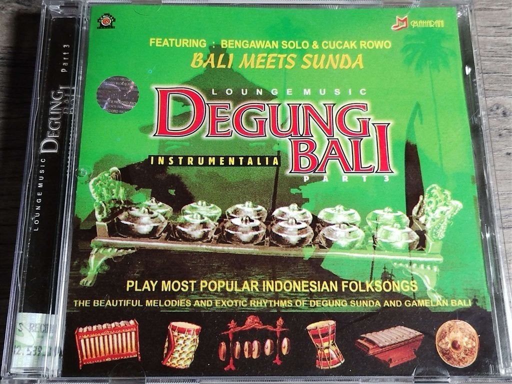 I Gusti Sudarsana ‎– Lounge Music Degung Bali Part 3, Ophalen of Verzenden, Zo goed als nieuw
