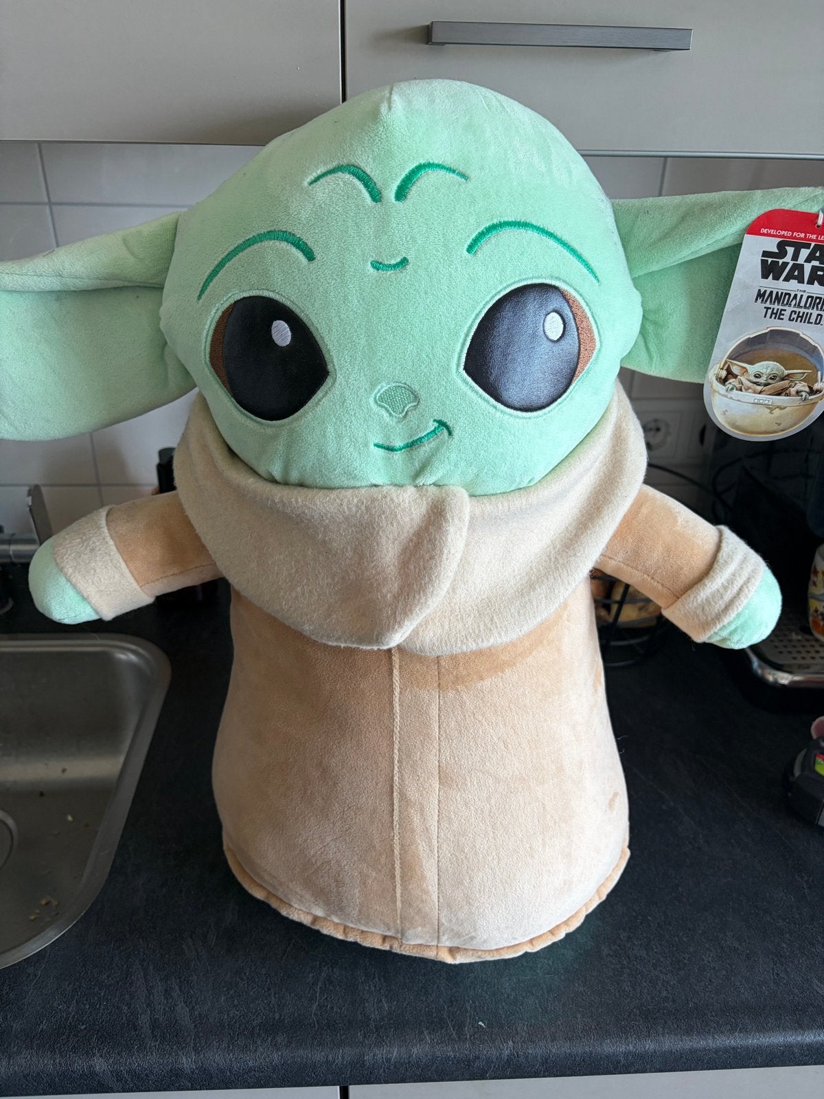 The Mandalorian Grogu (Baby Yoda) knuffel 50 cm, Ophalen, Disney, Overige typen, Nieuw
