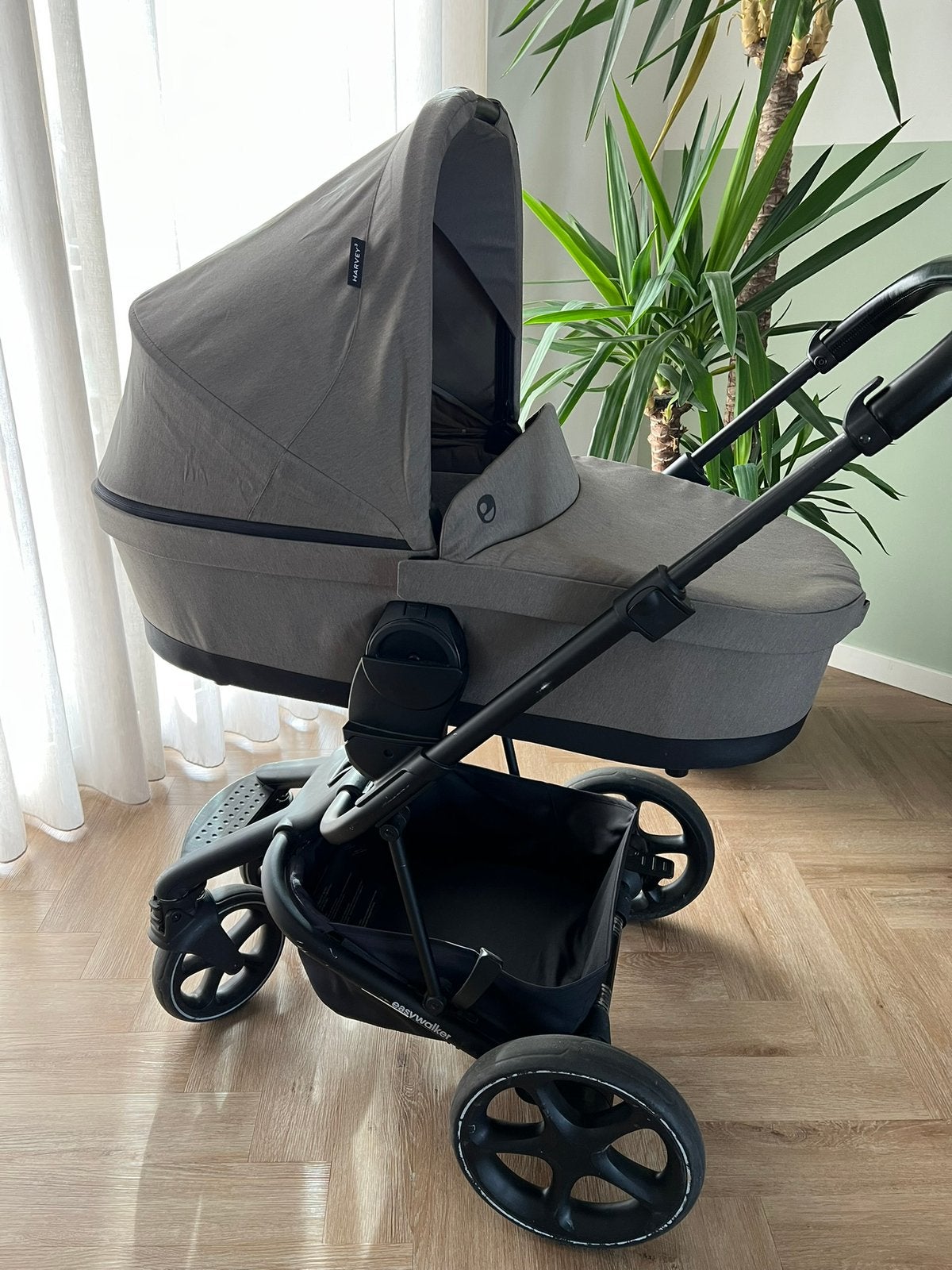 Easywalker Harvey 3 wandelwagen, Kinderen en Baby's, Gebruikt, Combiwagen, Met reiswieg, Ophalen
