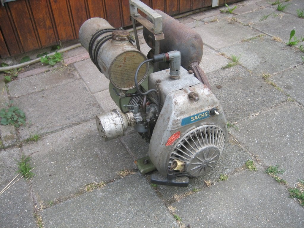 Sachs stationaire motor, Doe-het-zelf en Verbouw, Motoren, Ophalen, Gebruikt, Benzinemotor, 1800 rpm of meer