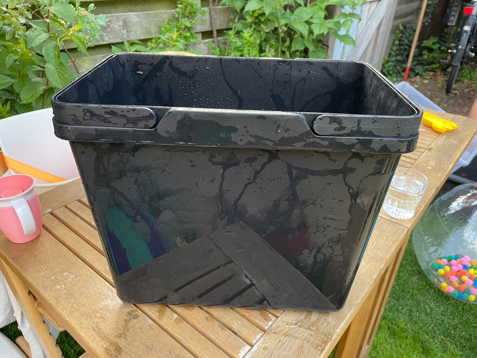Ikea prullenbak met deksel, Huis en Inrichting, Woonaccessoires | Prullenbakken, 40 liter of meer, Ophalen, Zo goed als nieuw