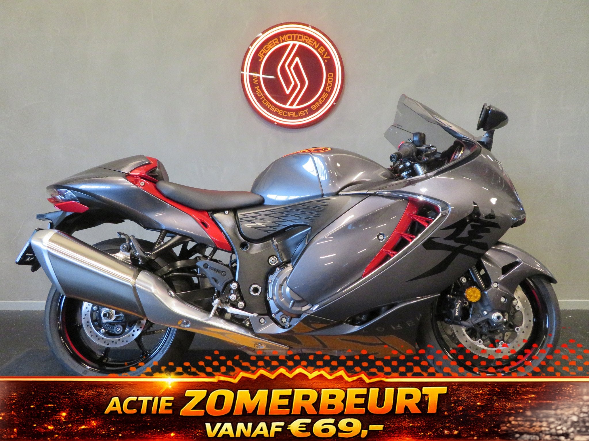 Suzuki HAYABUSA GSX 1300 R NIEUWSTAAT! (bj 2024), Motoren, Motoren | Suzuki, 1340 cc, Bedrijf, Super Sport
