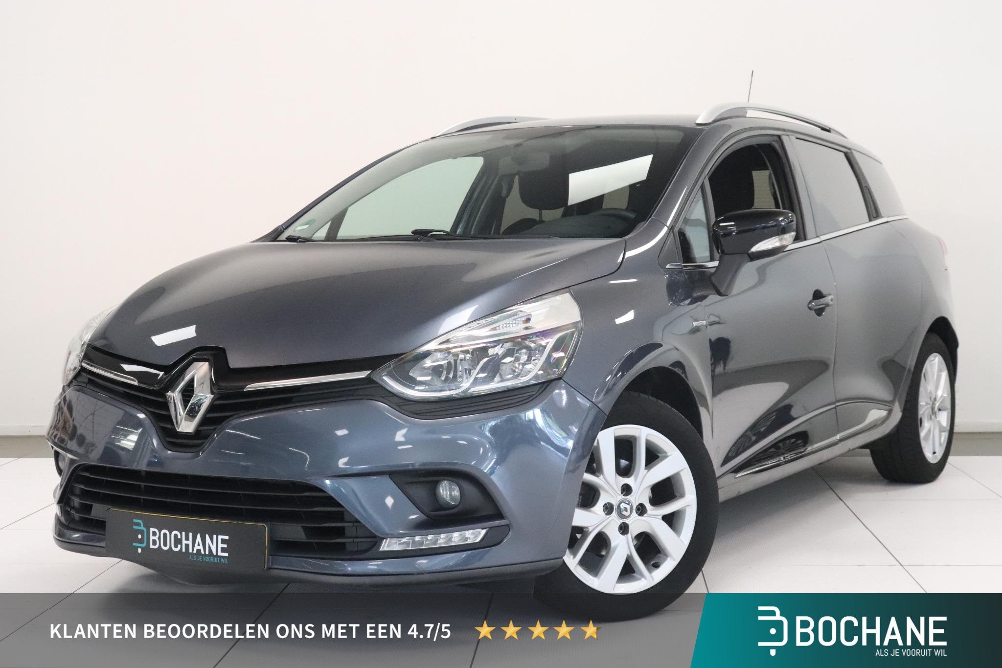 Renault Clio Estate 0.9 TCe Limited | Airco | Parkeersensor, Voorwielaandrijving, 898 cc, Gebruikt, 580 kg