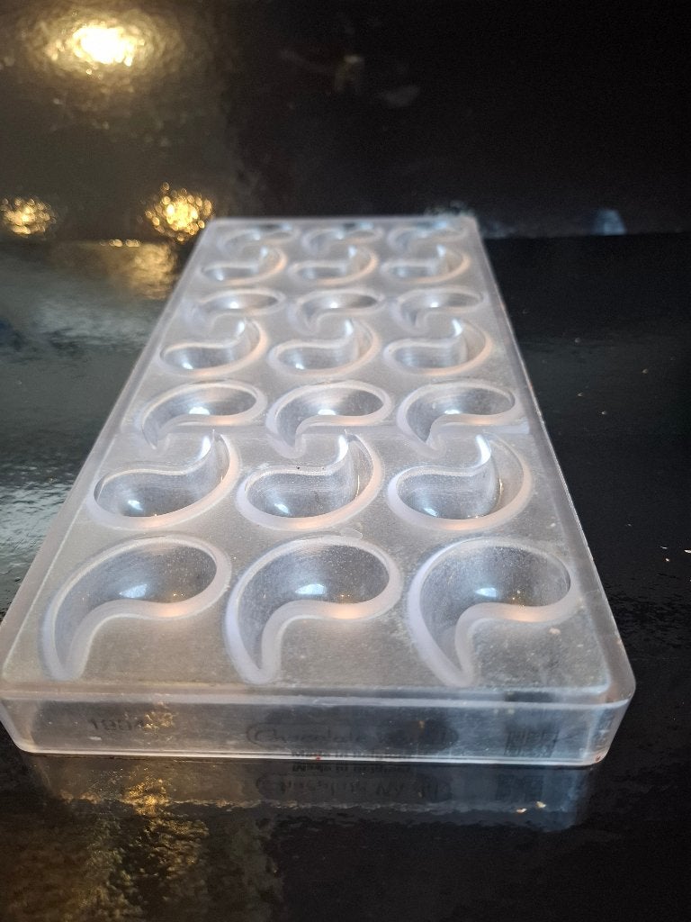 Bonbon mallen, Overige typen, Ophalen of Verzenden, Zo goed als nieuw, Wit